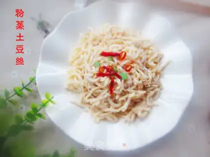 Make Powdered potatoes step 5