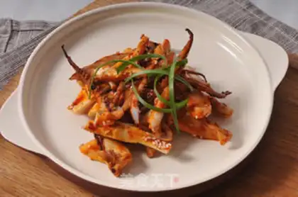 Make Spicy squid step 5