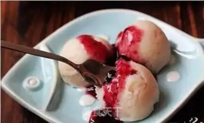 Make Mountain ice cream step 3