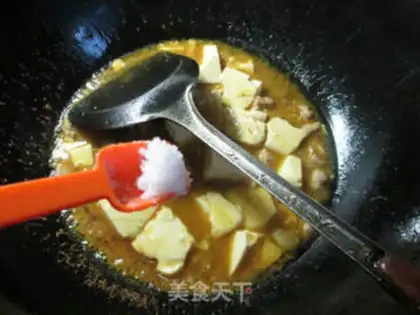 Make Curry spinal tofu step 6