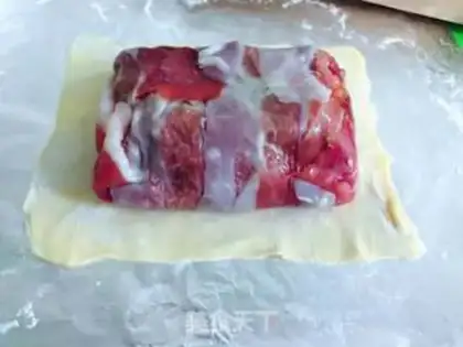 Make Wellington steak step 12
