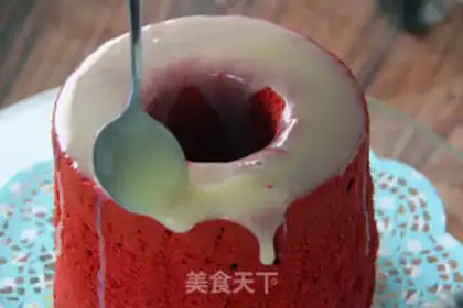 Make Red velvet cake step 10