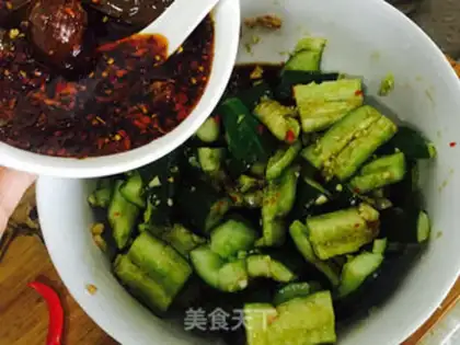 Make Shoot the cucumber step 4