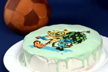 Make Cheese roller cake step 13