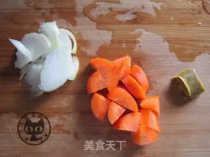 Make Curry seafood. Noodles step 0