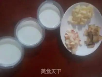 Make FRUIT QQ SUGAR PUDDING step 5