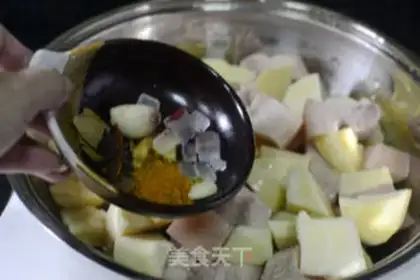 Make Red meat burns step 7