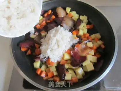 Make Potato rice step 4