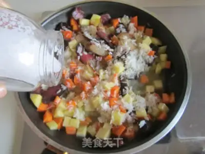 Make Potato rice step 5