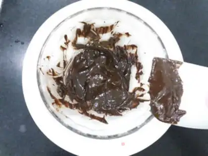 Make Chocolate marfin step 0