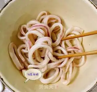 Make Fried squid step 1