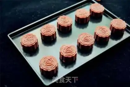 Make Red bean cake step 16