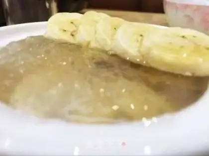 Make Honey banana nest step 2