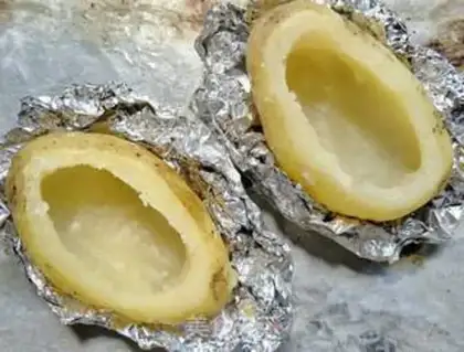 Make Egg roasted potatoes step 2