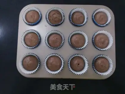 Make Chocolate marfin step 7