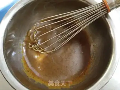 Make Red date cake step 3
