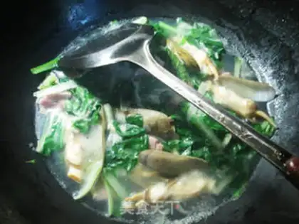 Make Salted cabbage soup step 6