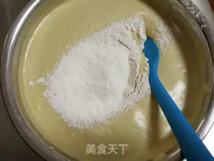Make Red date cake step 6