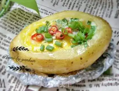 Make Egg roasted potatoes step 7
