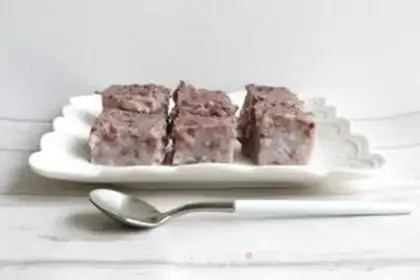 Make Red bean coconut cake step 5