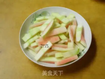 Make Red melon step 1
