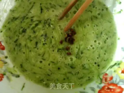 Make Fresh cucumber waffles step 5