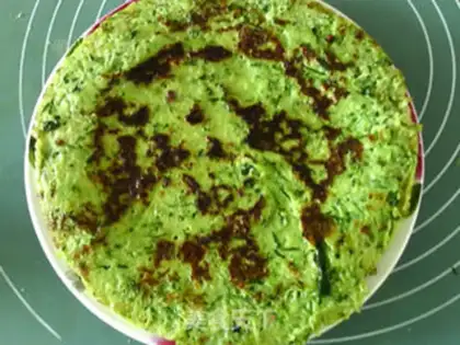 Make Fresh cucumber waffles step 11