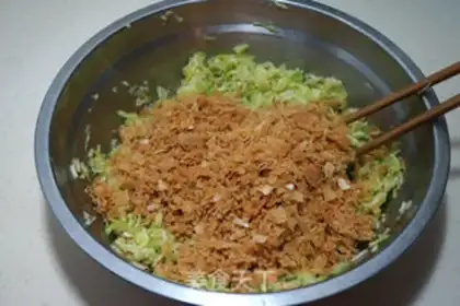 Make Pumpkin chop dumplings step 11