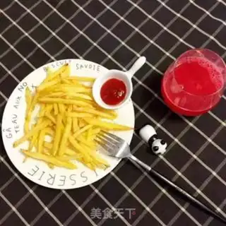 Make Air fryed fries step 5