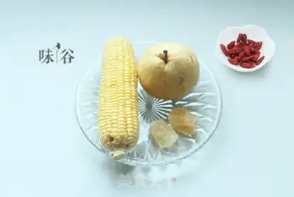 Make Sweet corn pears step 0