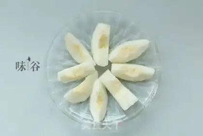 Make Sweet corn pears step 1