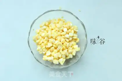 Make Sweet corn pears step 2