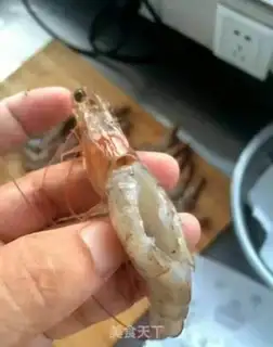 Make Red burning shrimp step 1