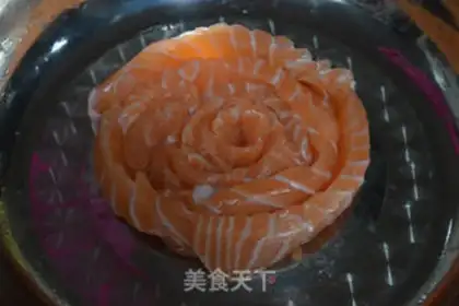 Make Pick up the salmon step 5
