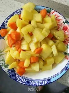 Make Curry chicken step 1