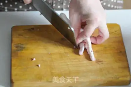 Make Porridge claws step 0