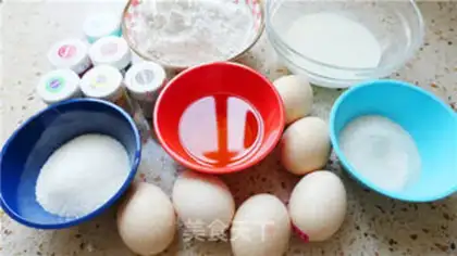 Make Rainbow cake step 0