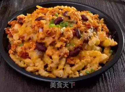Make Cheese sauce fries step 5