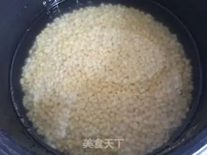Make Milky green beans step 1