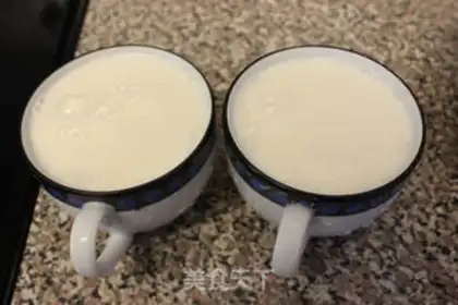 Make Homemade double-skinned milk step 7