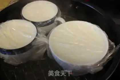 Make Homemade double-skinned milk step 8