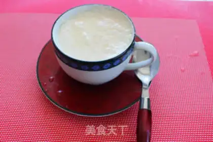 Make Homemade double-skinned milk step 9