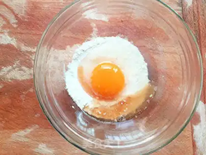 Make ♪ Time eggcake breakfast cake ♪ step 5