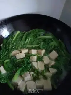 Make ♪ Little cabbage tofu soup ♪ step 3