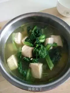 Make ♪ Little cabbage tofu soup ♪ step 4
