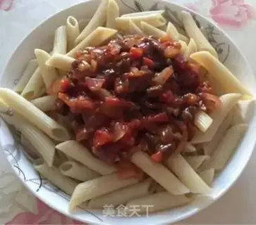 Make Tomato sauce macaroni step 5