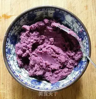 Make Purple coconut braid bread step 7