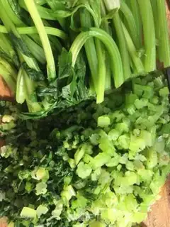 Make The celery celery casserole step 1