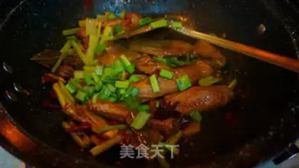 Make Hot duck wings step 14