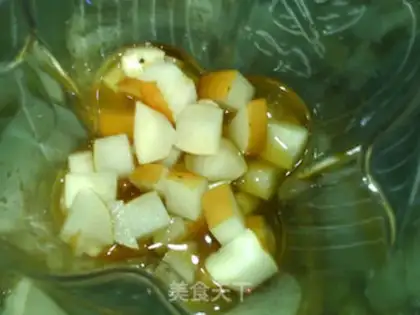 Make Sweet pears, soybean step 5
